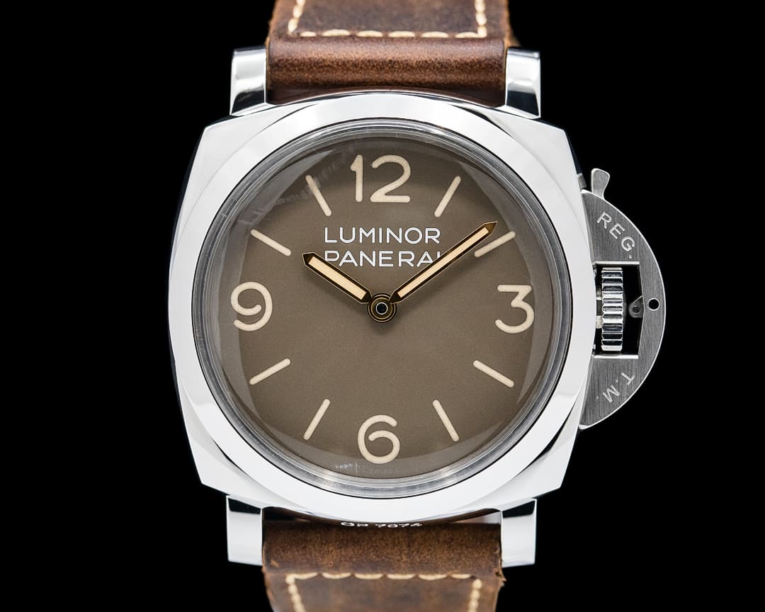 Panerai Luminor 1950 3 Days SS Brown Dial LIMITED