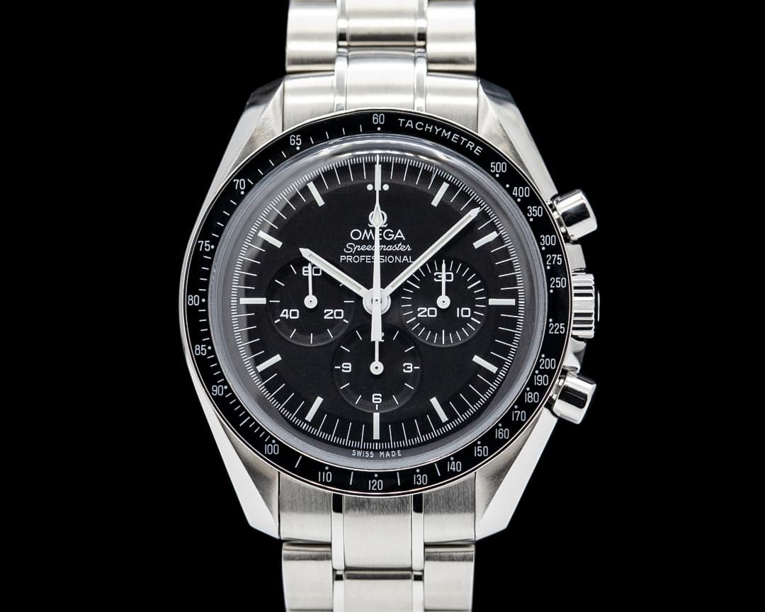 Omega Speedmaster Professional SS Black Dial