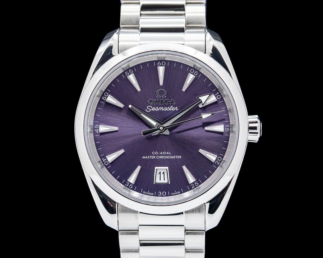 Omega Seamaster Aqua Terra Shades 38MM SS Purple Dial 2025