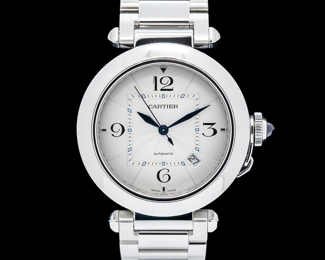 Cartier WSPA0014 Pasha de Cartier SS White Dial