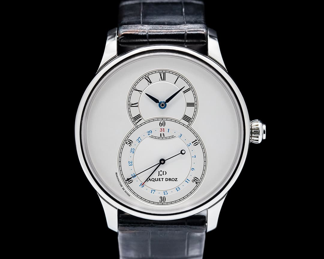 Jaquet Droz J007030242 Grande Seconde Quantieme SS Silver Dial