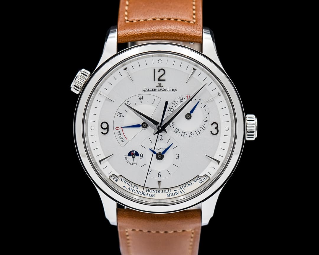 Jaeger LeCoultre Q4128420 Master Control Geographic SS Silver Dial