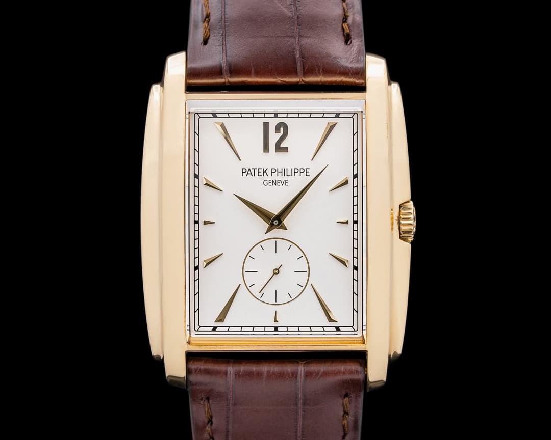 Patek Philippe 5124J Gondolo Manual Wind 18K Yellow Gold Silver Dial