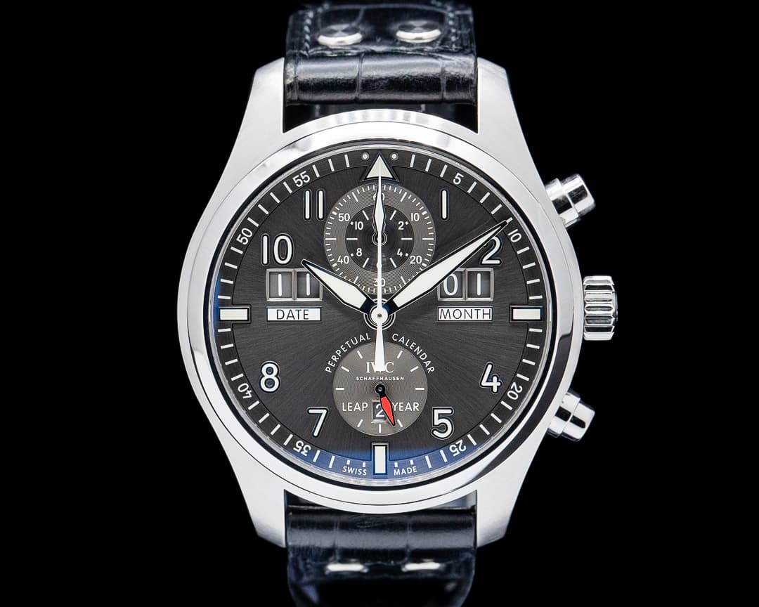 IWC IW379107 Pilot's Watch Spitfire Digital Perpetual Calendar Chronograph