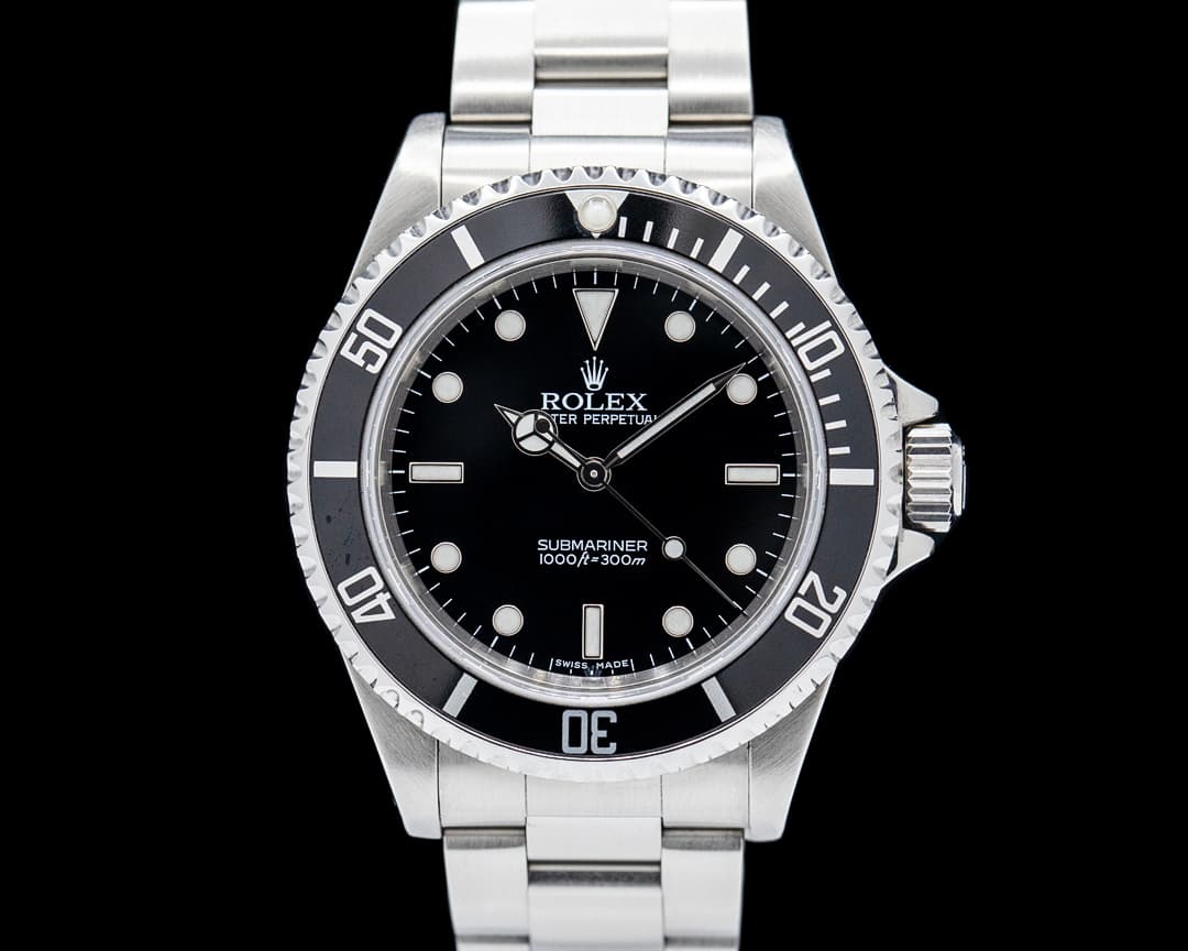 Rolex 14060 Submariner No-Date SS Black Dial Circa. 2006