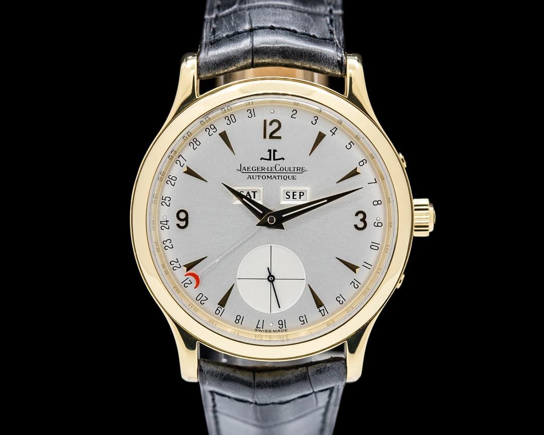 Jaeger-LeCoultre 140.2.87 Master Calendar 18K Yellow Gold Silver Dial