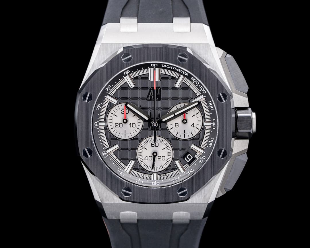 Audemars Piguet 26420SO Royal Oak Offshore Chronograph SS Black Dial