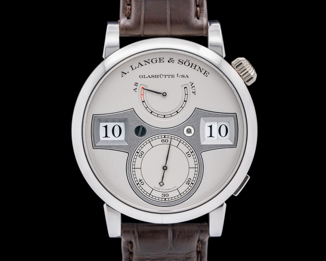 A. Lange & Söhne 142.025 Zeitwerk Platinum Rhodie Silver Dial 2025