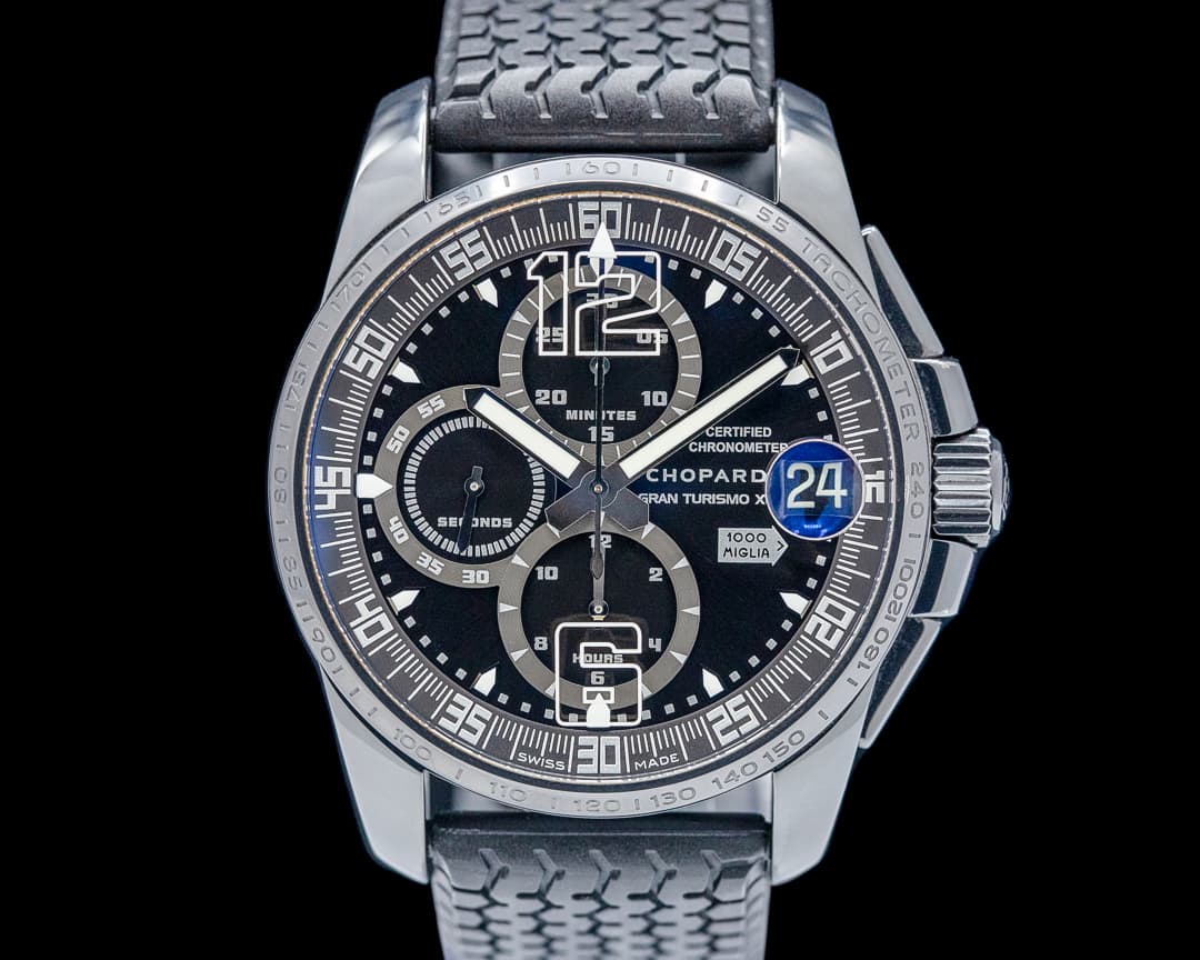 Chopard 168459 Mille Miglia GT XL Chrono DLC SS Black Dial