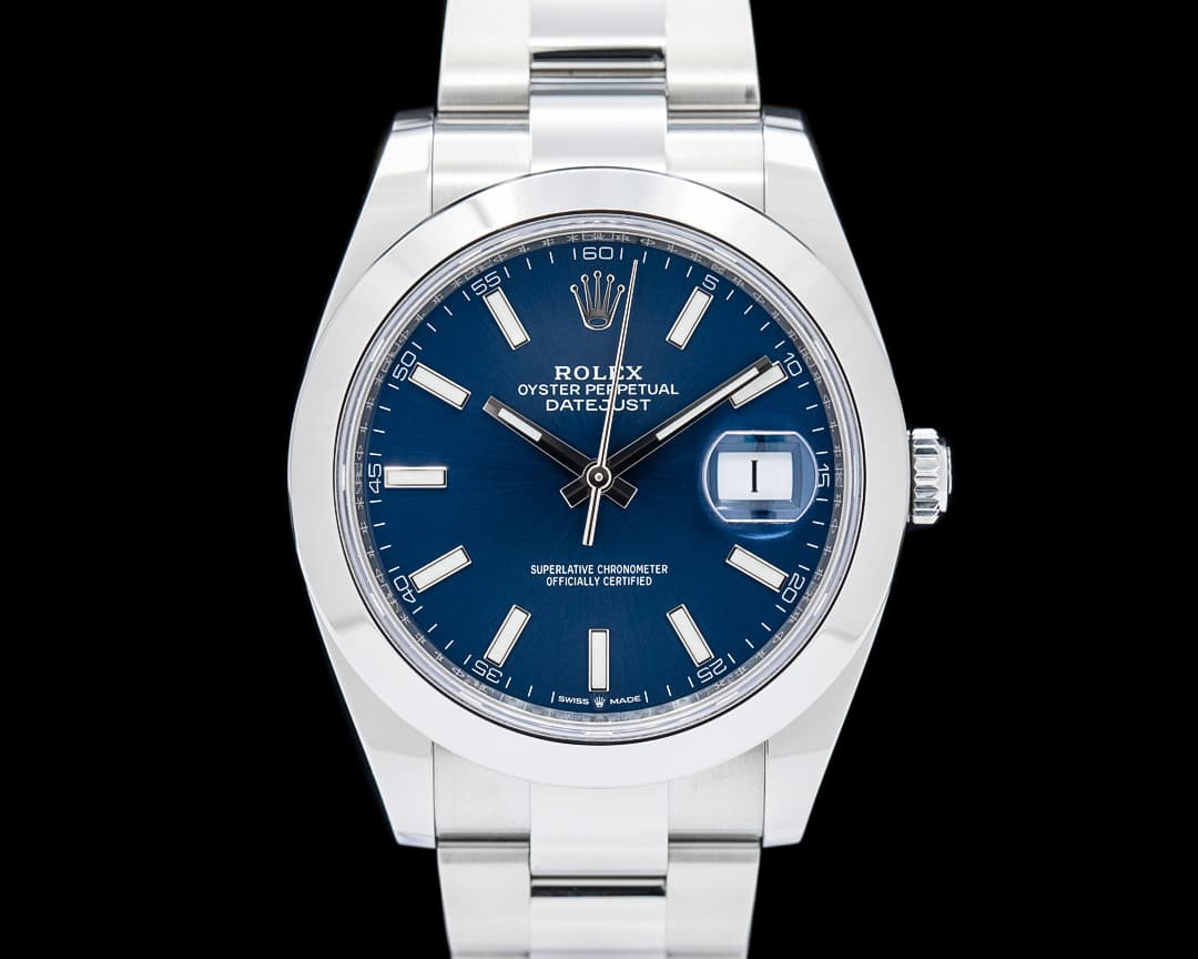 Rolex 126300 Datejust 41MM SS Blue Dial 2024