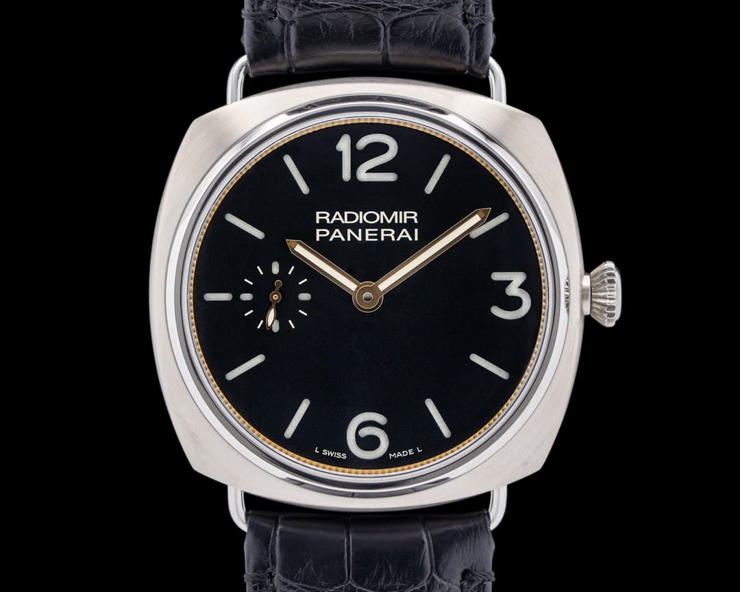 Panerai PAM00309 Radiomir Minerva Caliber Titanium Black Dial