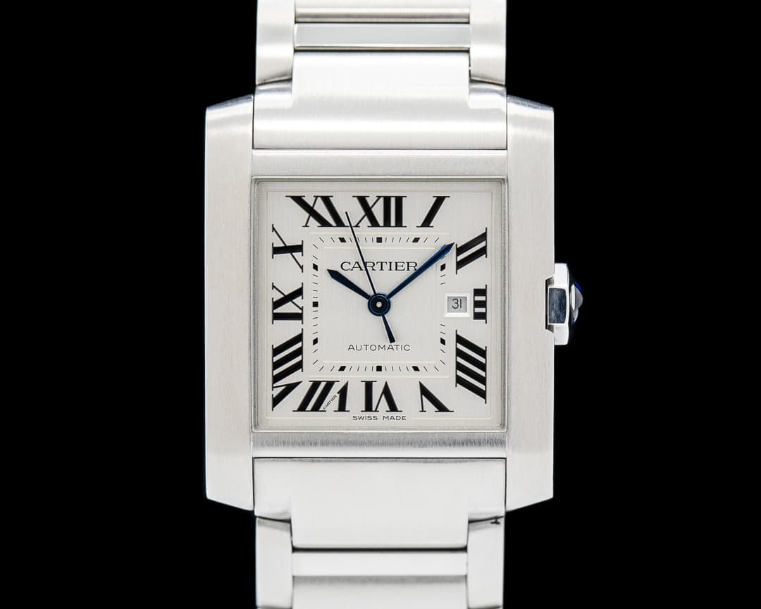 Cartier WSTA0067 Tank Francaise SS Silver Dial