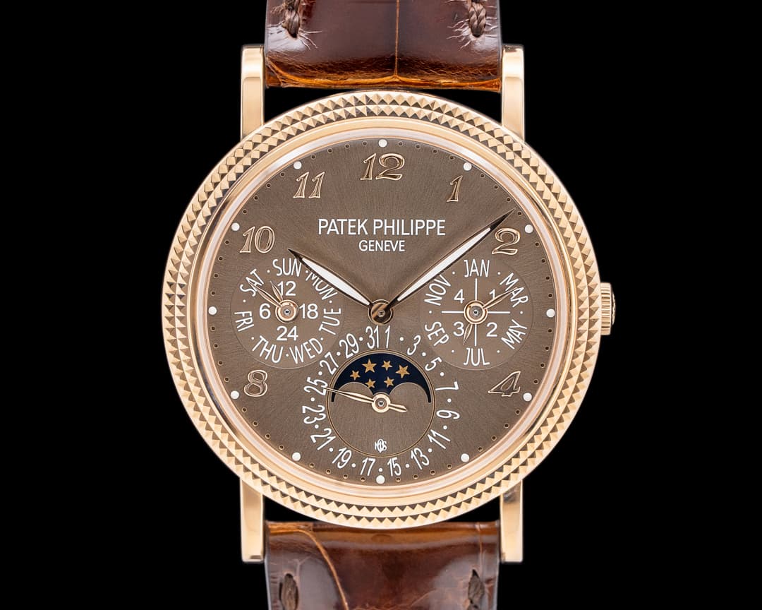 Patek Philippe 5039R Perpetual Calendar 18K RG Brown Luminous Arabic Dial UNIQUE PIECE