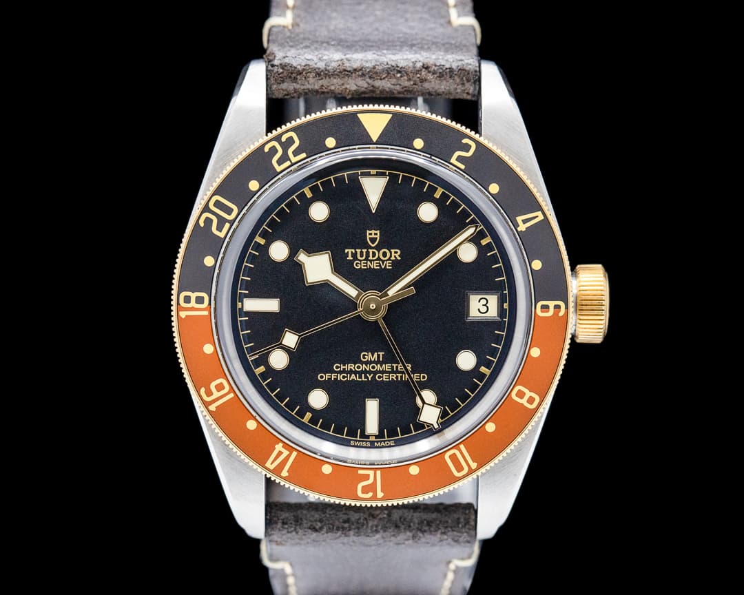 Tudor 79833MN Black Bay GMT S&G Black Dial