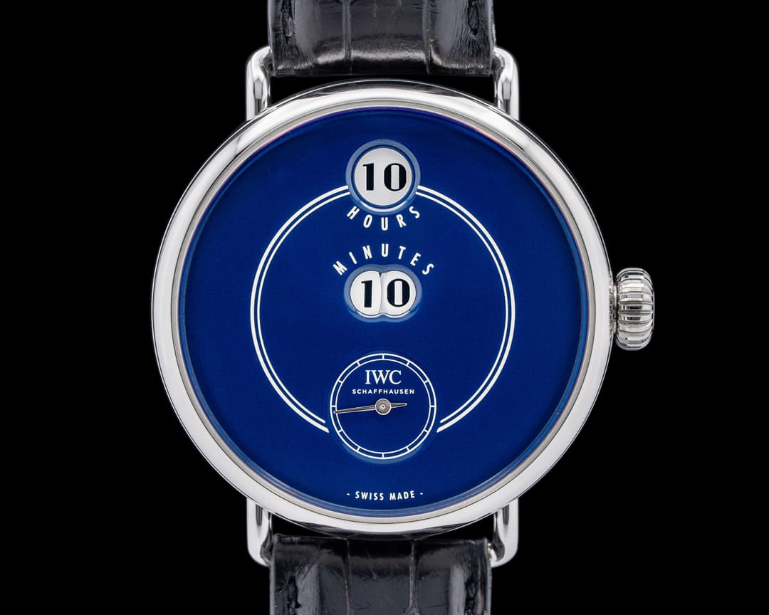 IWC IW505003 Tribute to Pallweber SS Blue Dial LIMITED