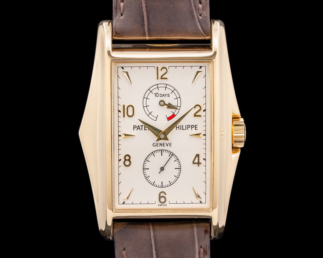 Patek Philippe 5100J 10 Day Power Reserve 18K Yellow Gold Cream Dial