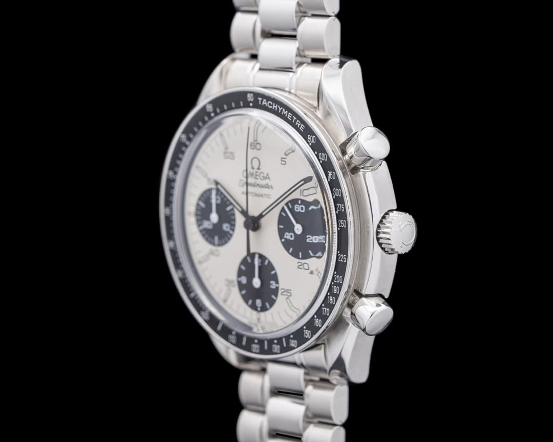 Omega 3510.21 Speedmaster SS White Marui Panda Dial LIMITED  display picture 3