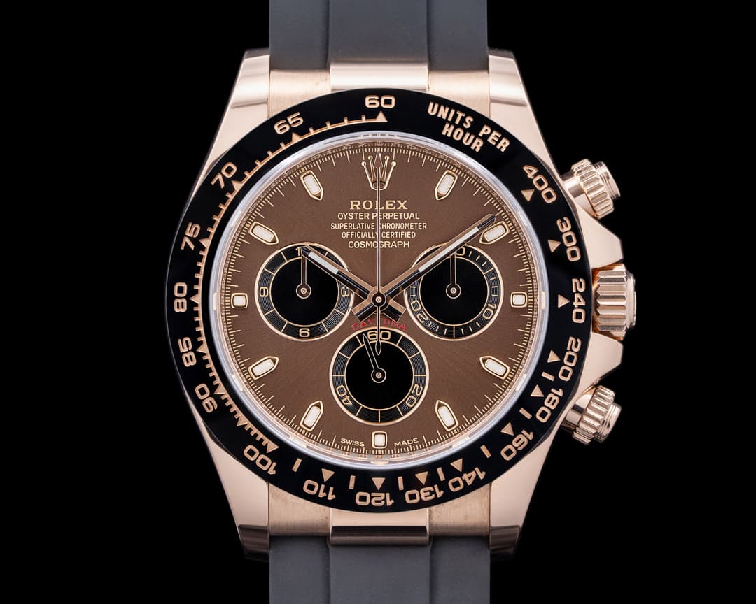 Rolex 116515LN Daytona Ceramic 18K Everose Brown Dial