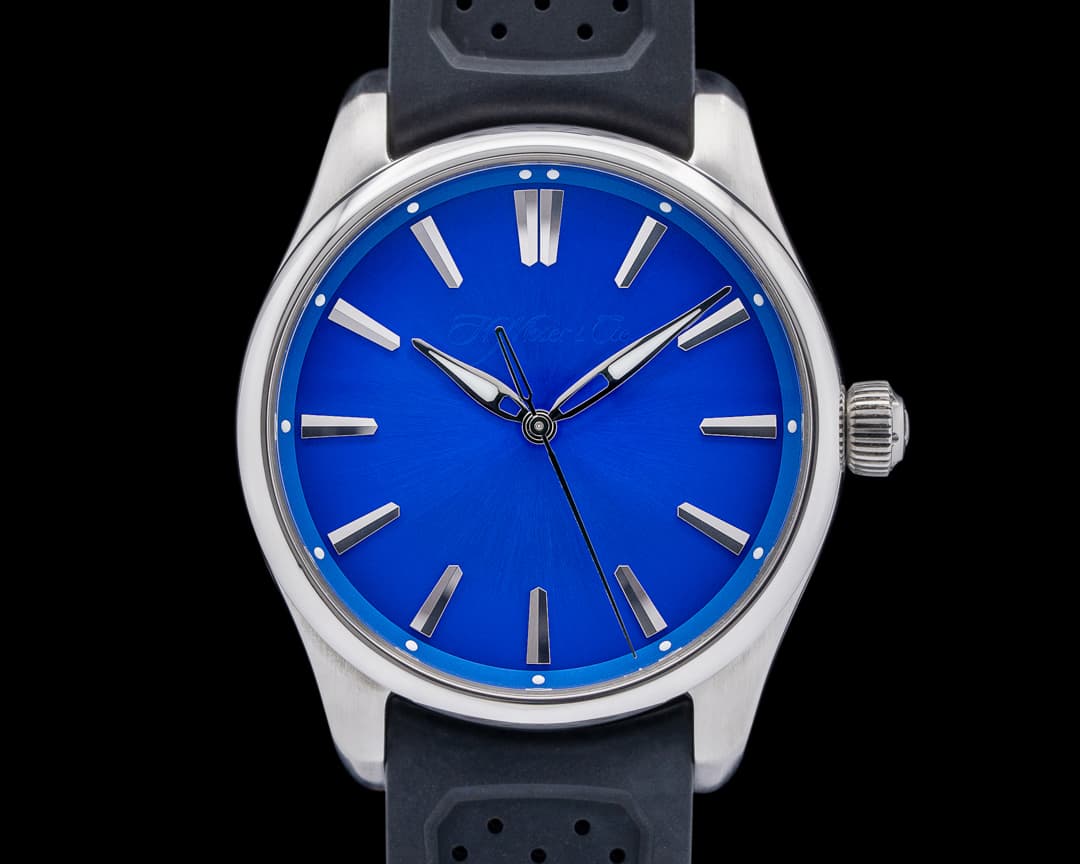 H. Moser & Cie. 3200-1217 Pioneer Centre Seconds SS Blue Fume Dial 2024
