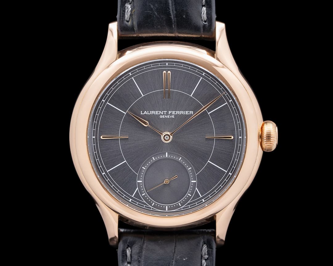 Laurent Ferrier LCF004 Galet Micro-Rotor 18K Rose Gold Slate Gray Dial 2024