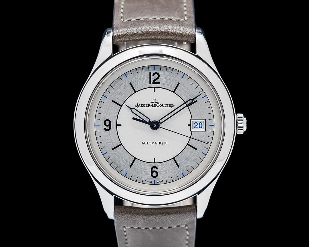 Jaeger LeCoultre Q1548530 Master Control Date SS Silver Sector Dial