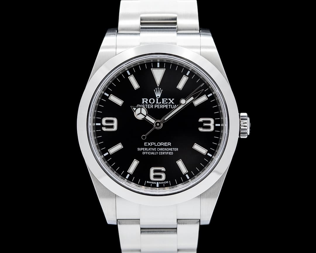 Rolex 214270 Explorer SS Black Dial