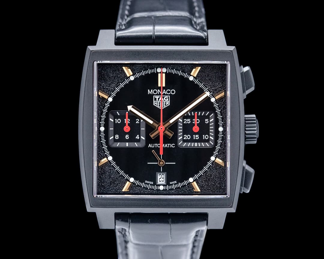 TAG Heuer CBL2180 Monaco Dark Lord DLC Titanium Black Dial 2024