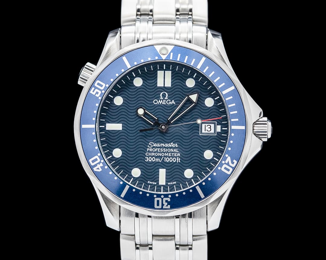 Omega Seamaster Professional 300M SS Blue Dial FULL SET