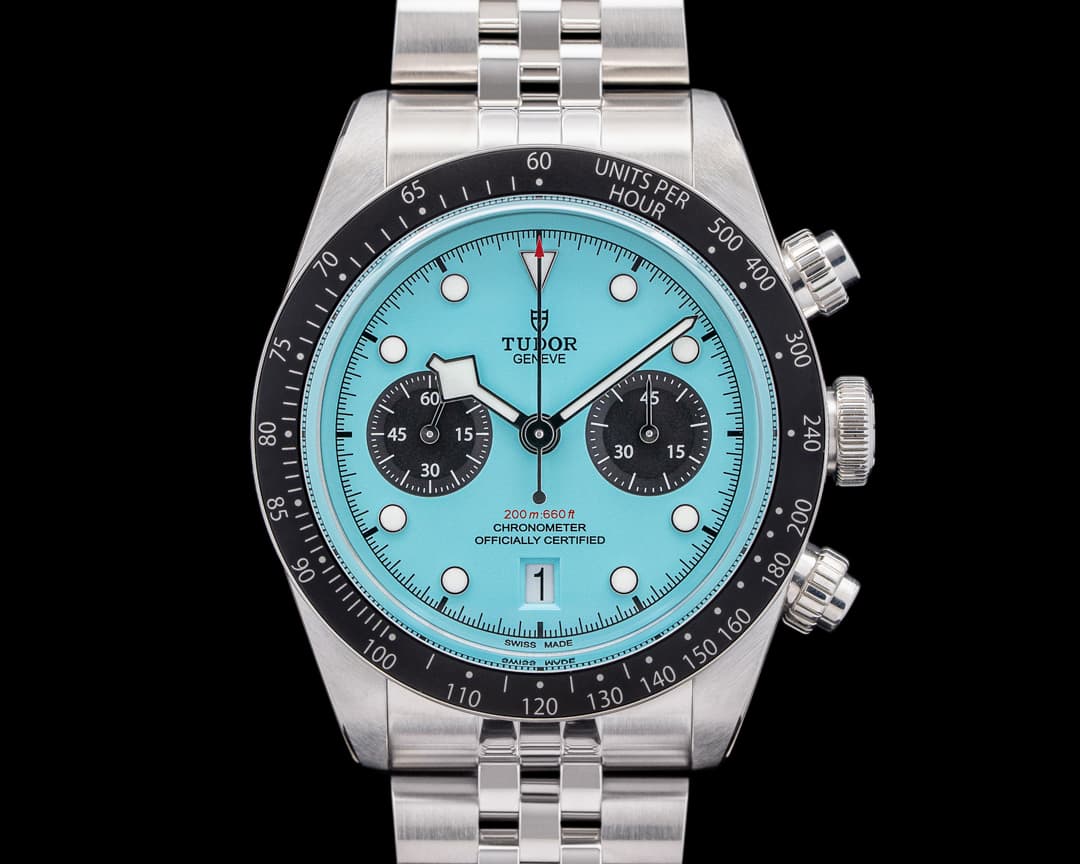 Tudor 79360N Black Bay Chrono Flamingo Blue SS Blue Dial 2025