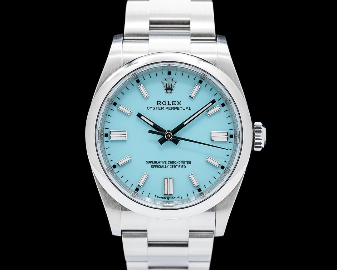 Rolex 126000 Oyster Perpetual 36 SS Turquoise Dial 2024