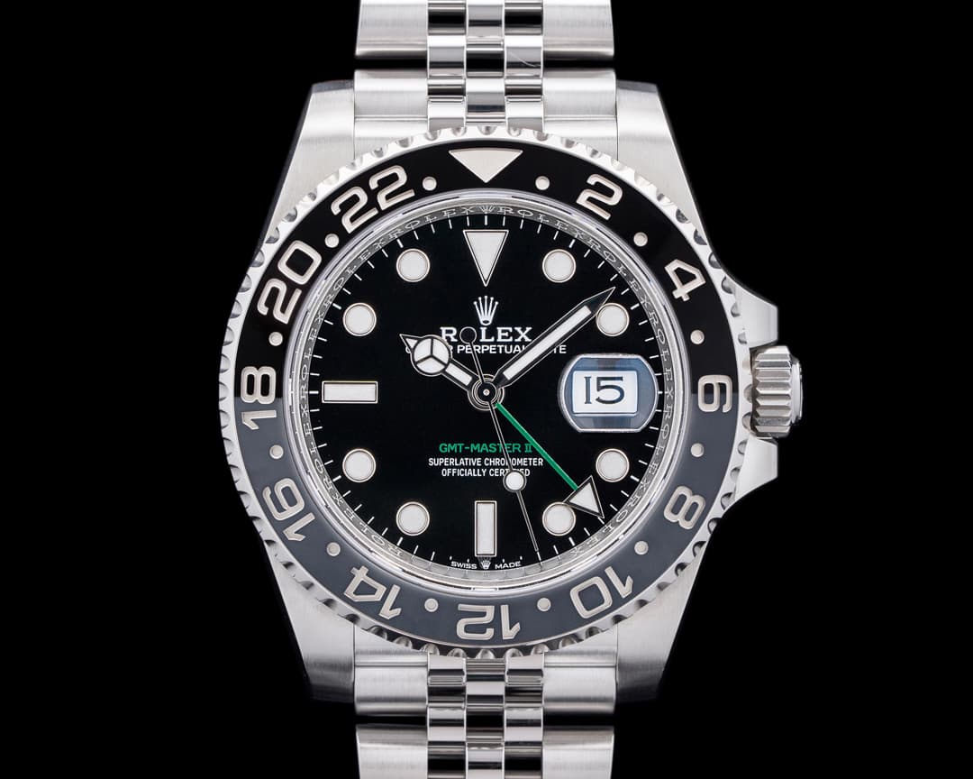Rolex 126710GRNR GMT-Master II Oystersteel Black Dial 2025