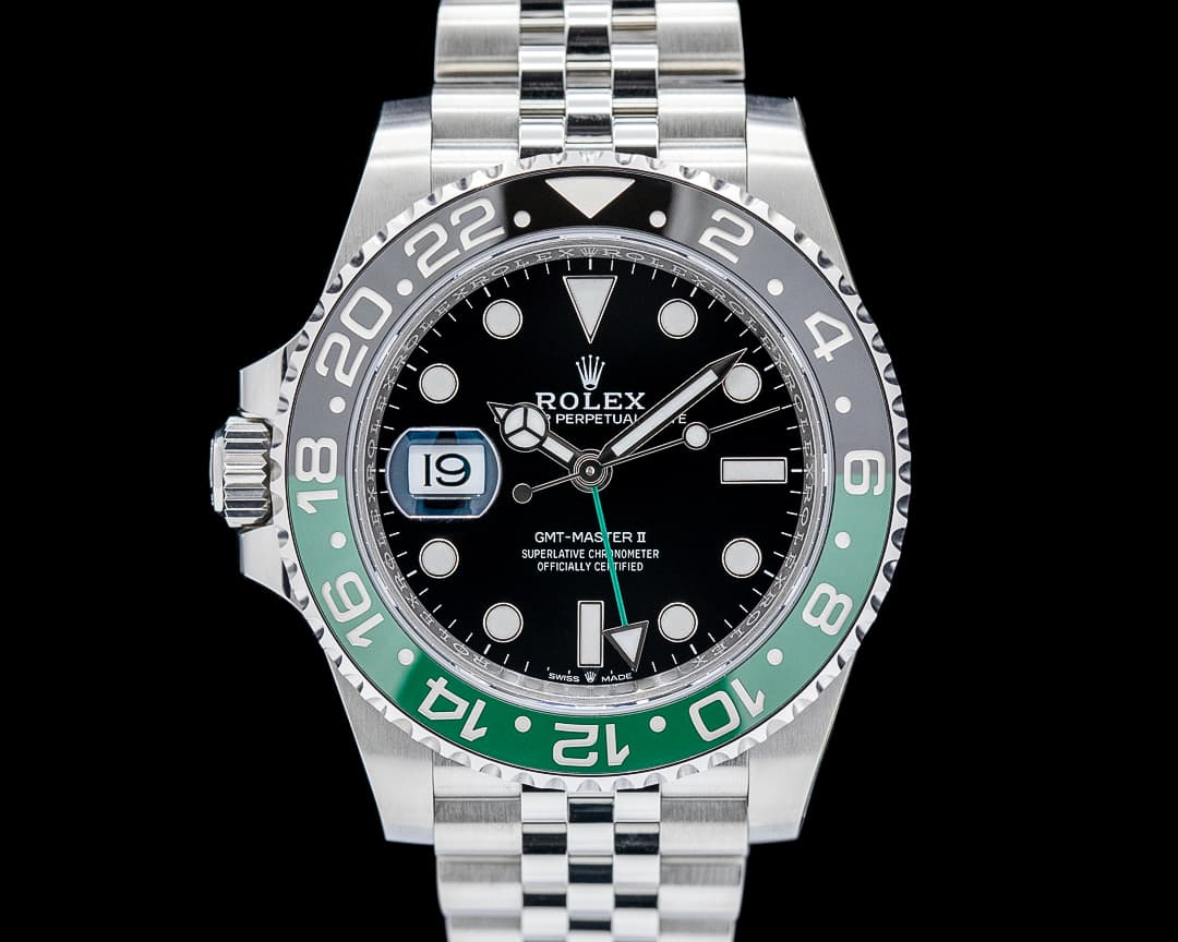 Rolex 126720VTNR GMT-Master II SS Black Dial Left-Handed 2024