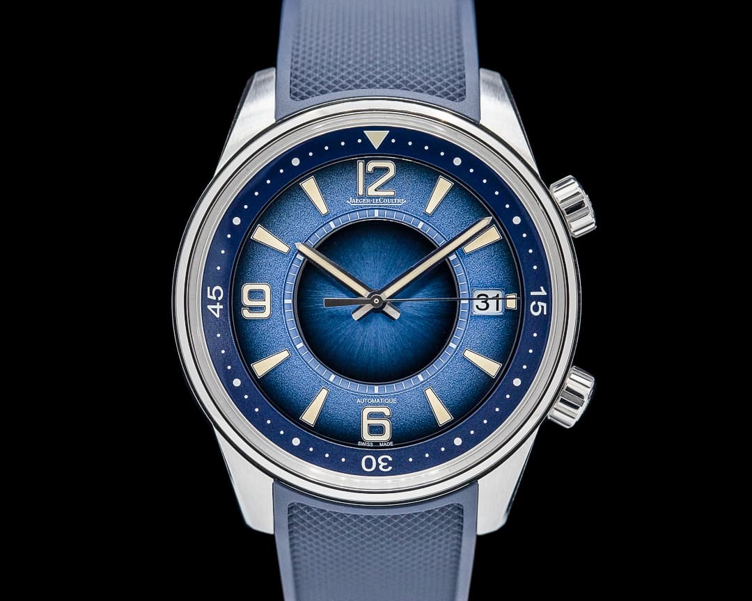 Jaeger LeCoultre Q9068681 Polaris Date SS Blue Dial