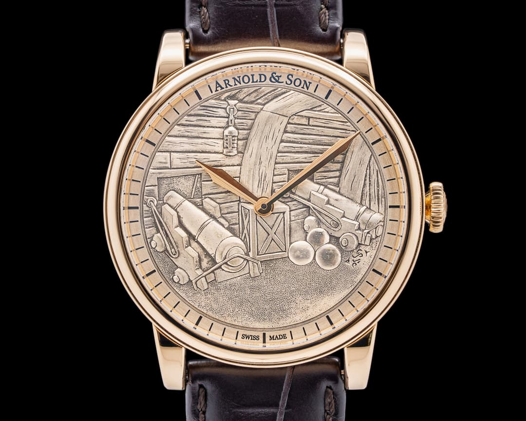 Arnold & Son 1LCAP.S07A.C111A HMS Victory 18K Rose Gold