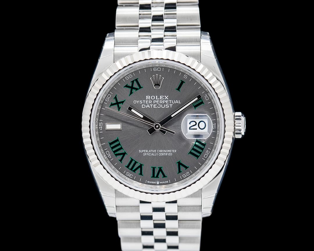 Rolex 126234 Datejust 36 Wimbledon SS 2024