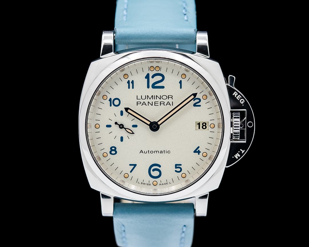 Panerai PAM00903 Luminor Due 38 SS Ivory Arabic Dial
