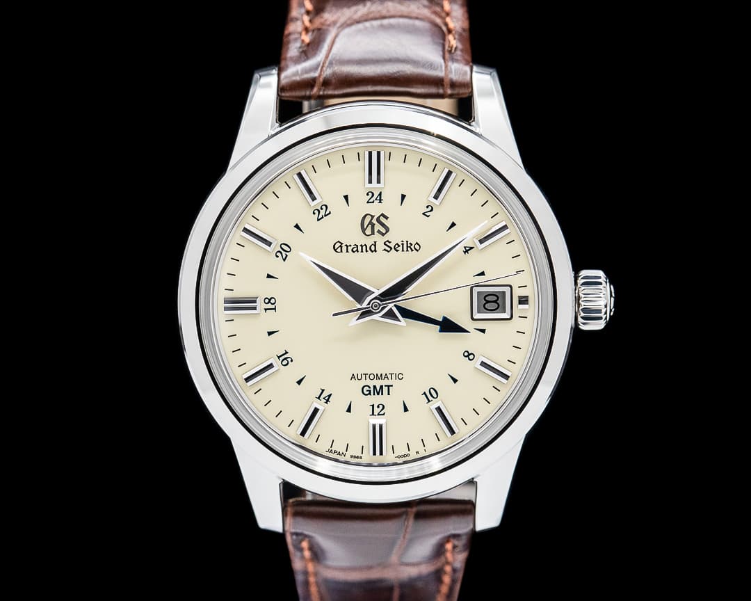 Grand Seiko SBGM221 Automatic Hi Beat 36000 GMT SS Cream Dial 2025
