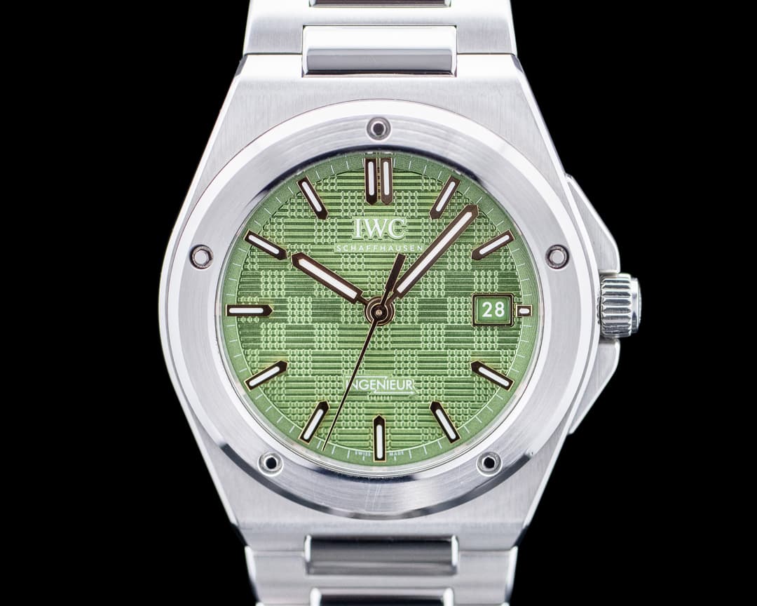 IWC IW328908 Ingenieur Automatic "F1 Racing" SS Green Dial LIMITED