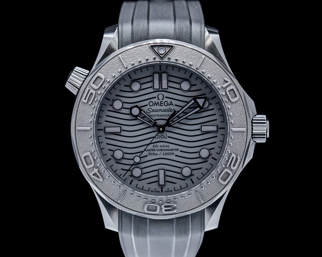 Omega Seamaster Diver 300M Ceramic Black Dial 2024