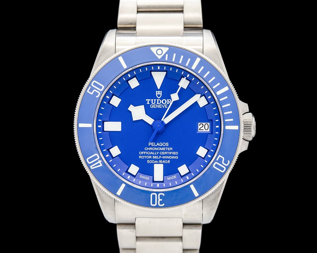 Tudor 25600TB Pelagos Titanium Blue Dial