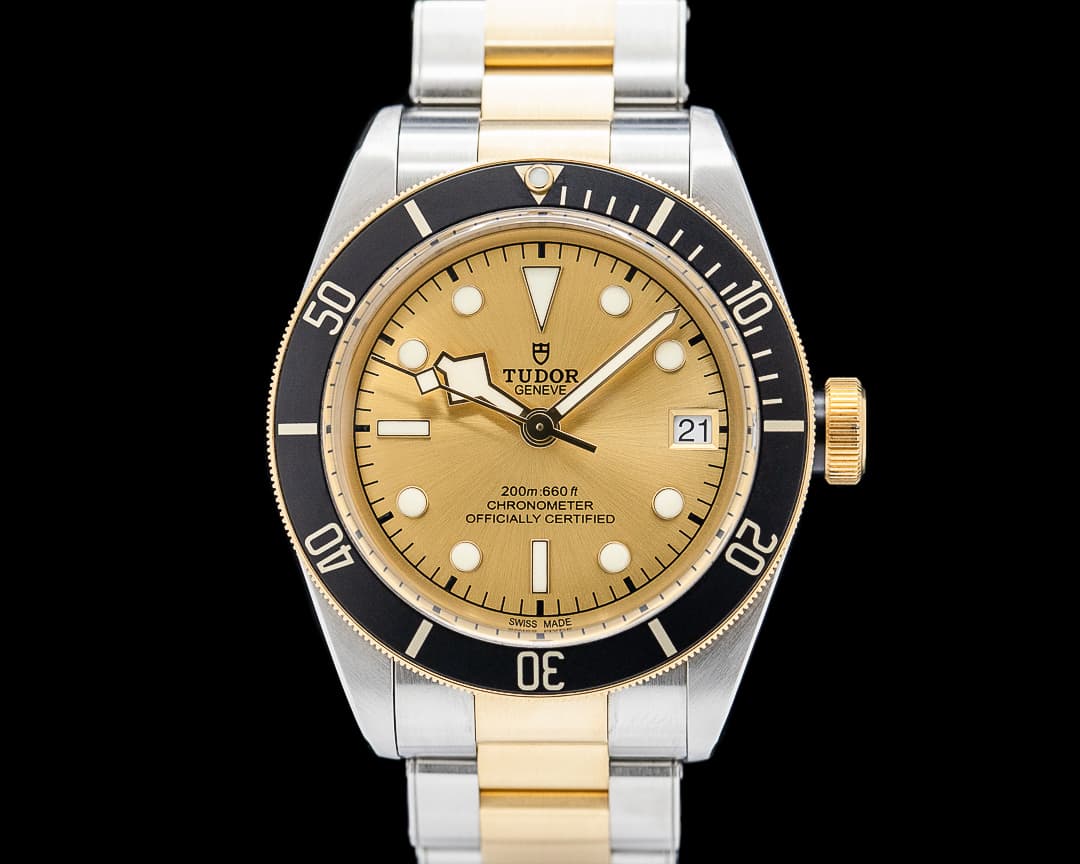 Tudor 79733N Black Bay Two-Tone SS/ 18K Yellow Gold Champagne Dial