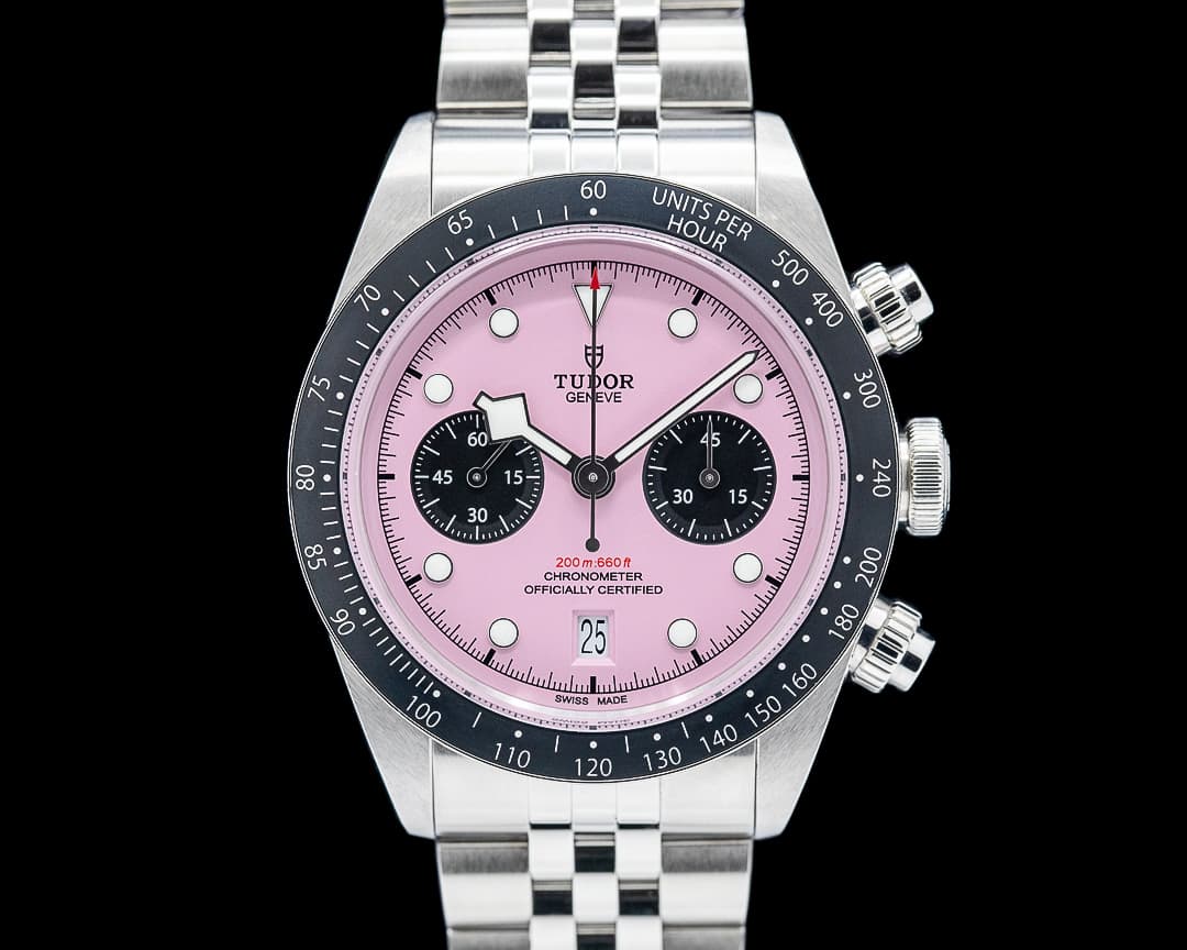 Tudor 79360N Black Bay Chrono SS Pink Dial 2024