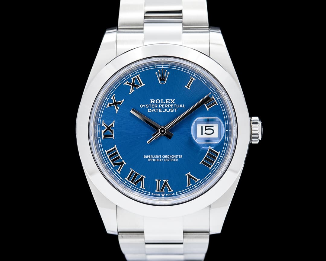 Rolex 126300 Datejust 41 SS Blue Dial