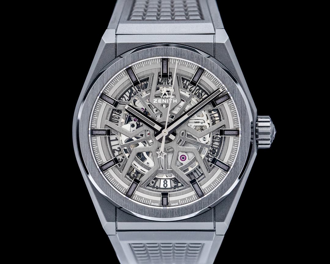 Zenith 49.9000.670/77.R782 Defy Classic Skeleton Ceramic Black Dial