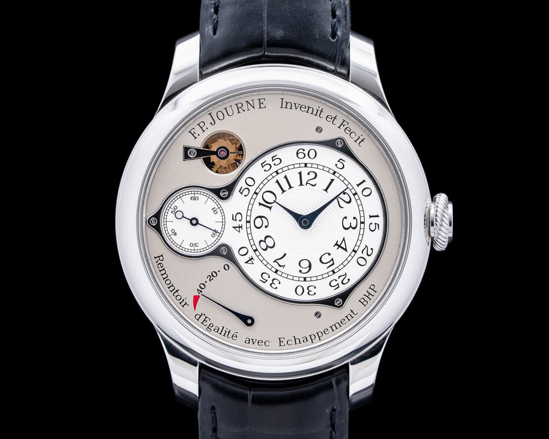 F. P. Journe Chronometre Optimum Platinum Silver Dial 42MM