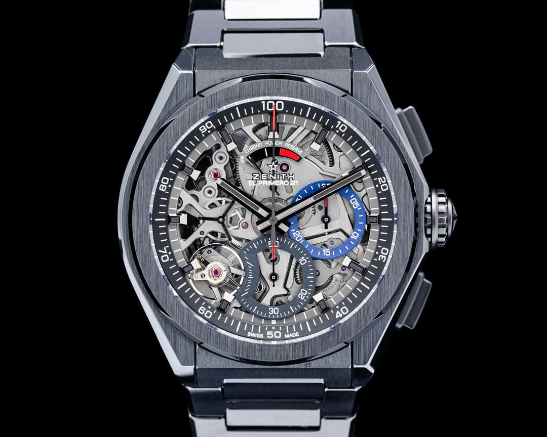 Zenith Defy El Primero 21 Chronograph Black Ceramic Skeleton Dial