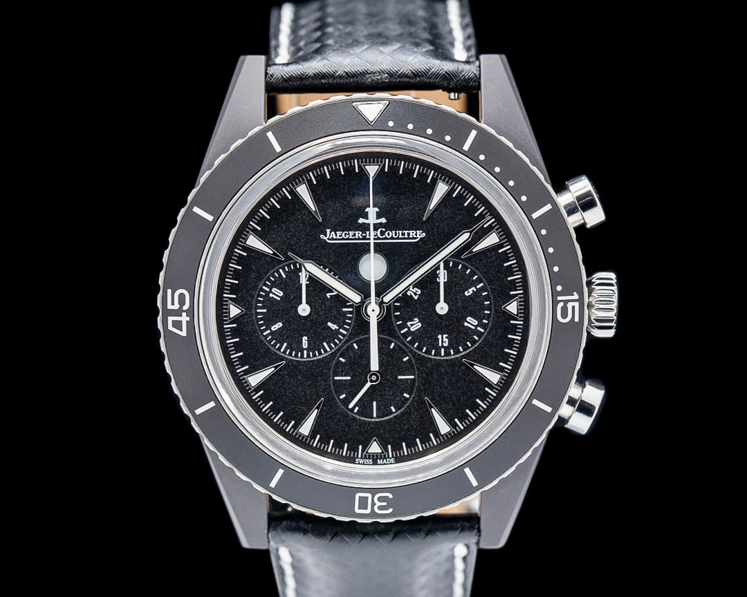 Jaeger LeCoultre Q2068570 Deep Sea Chronograph SS Black Dial