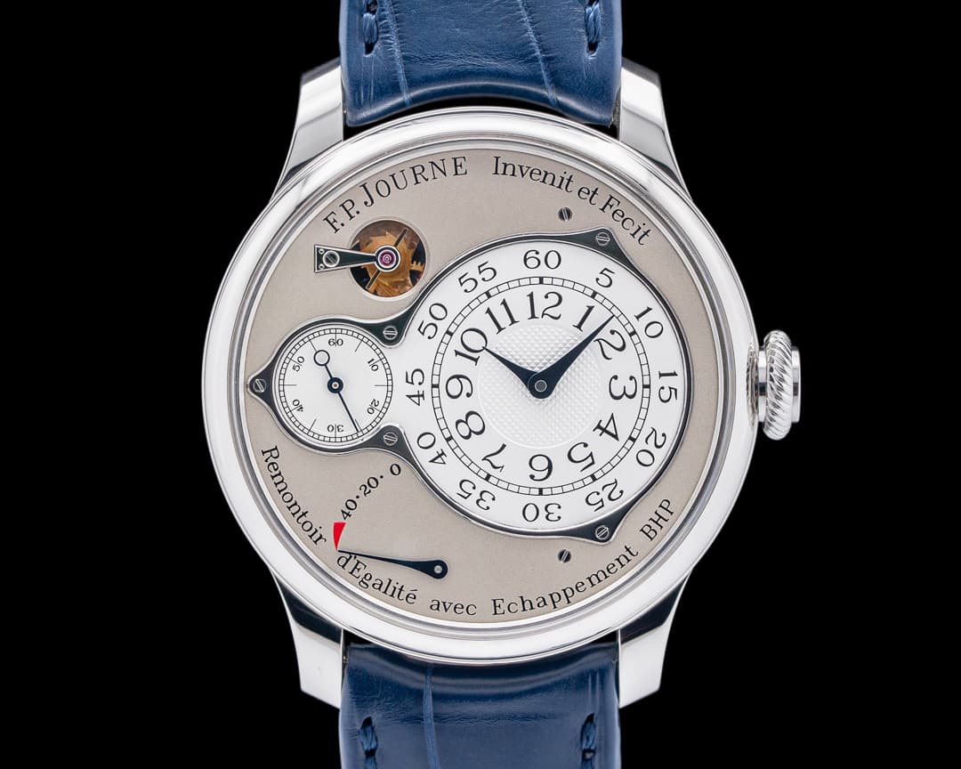 F. P. Journe Chronometre Optimum Platinum Silver Dial 2024 UNWORN