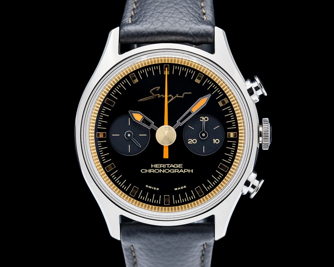 Singer SR601 Heritage Black SS Piano Black Dial 2025