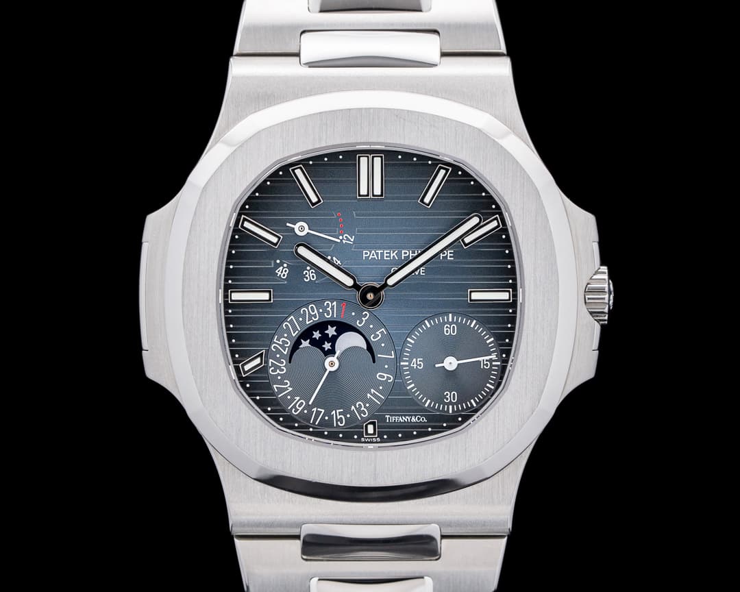 Patek Philippe 5712/1A Nautilus TIFFANY & CO SS Blue Dial